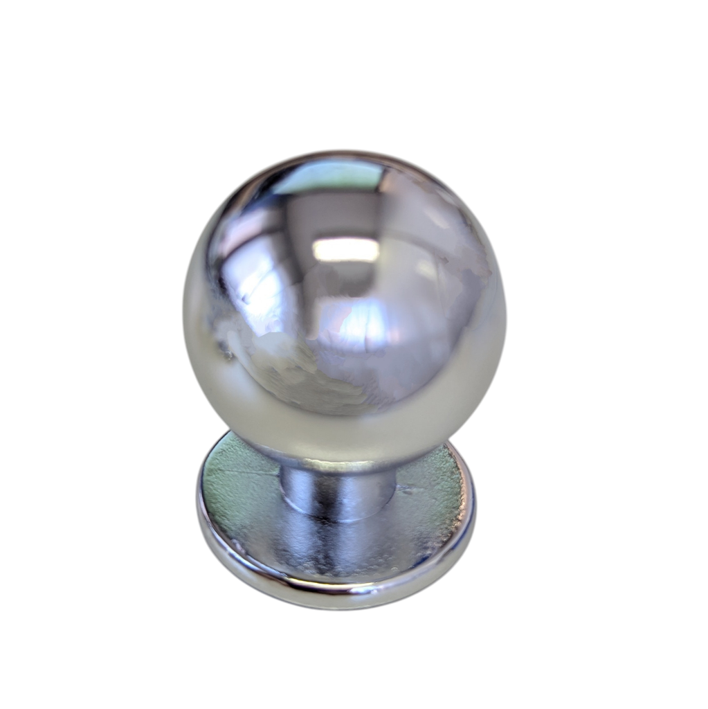 60C20 | POMO METAL BOLA 20 MM CROMO