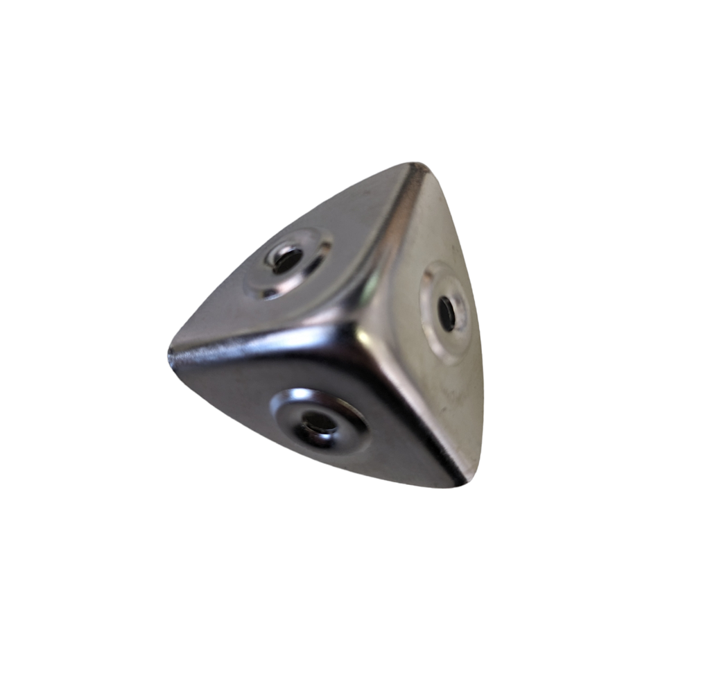 840HN | CANTONERA MALETA 23MM Hº NIQUELADO