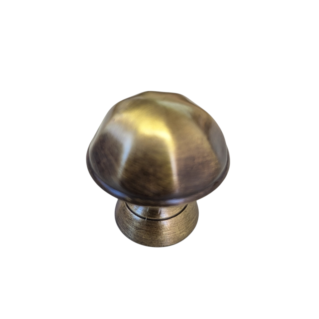 100CU30 | POMO METAL 30MM CUERO