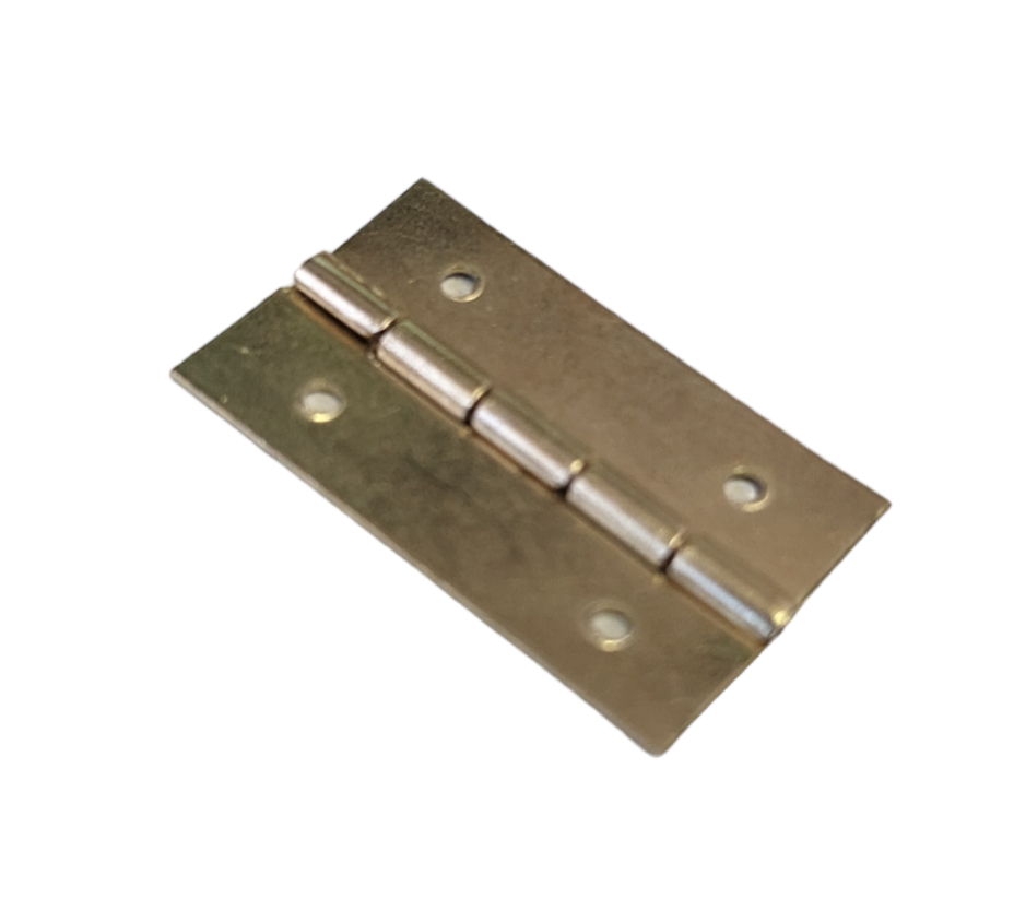 650HL | BISAGRA ESTUCHE 25X15MM Hº LATONADO