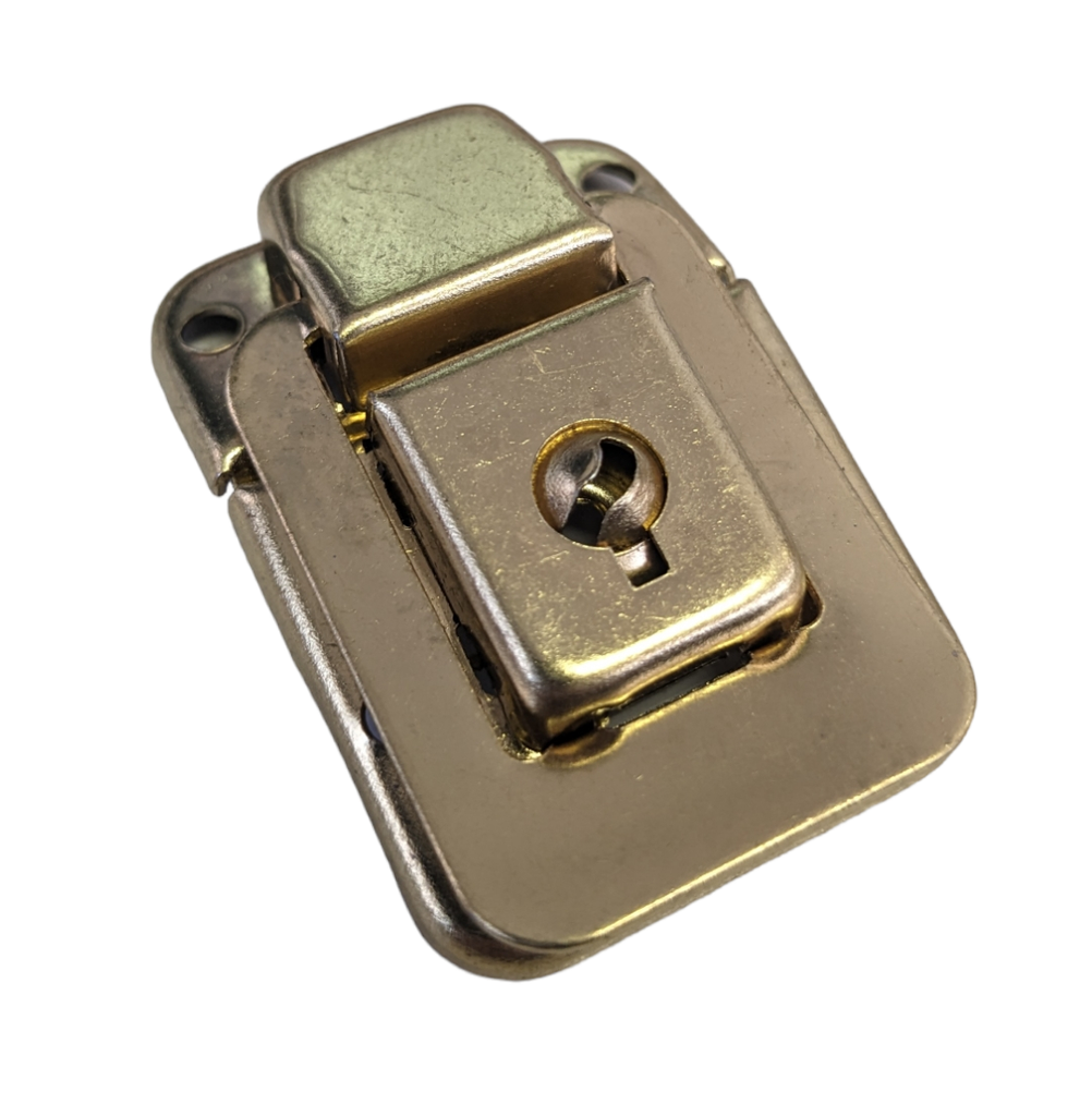 (NO) 400HL | CIERRE MALETA 45X32 C/LLAVE LATONADO