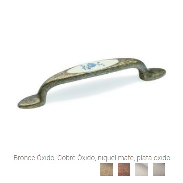910A | TIRAD. RUST. MET. ORO V. 96MM AZUL