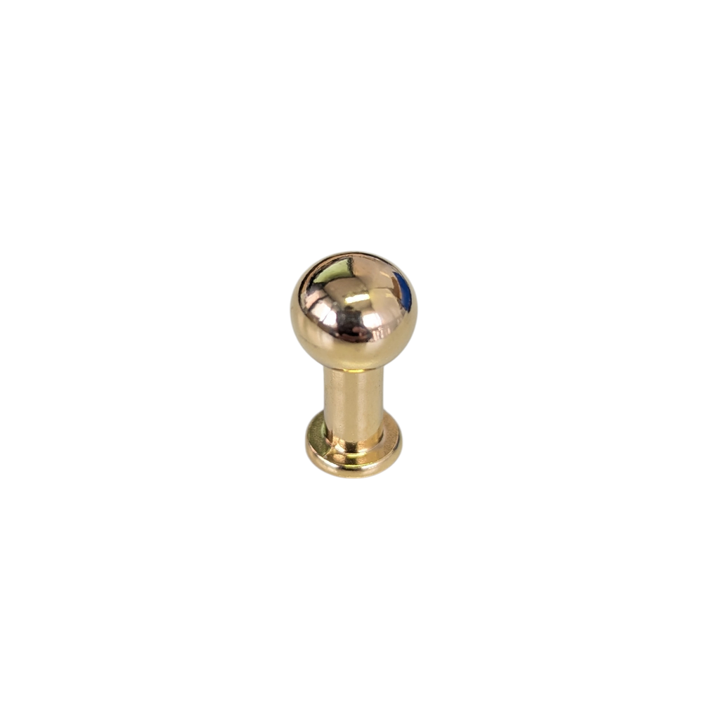 46D | POMO METAL 12 MM DORADO