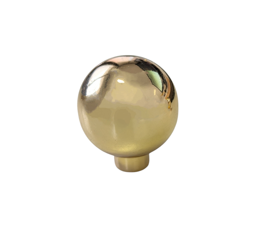 [18707] 60D30 | POMO METAL BOLA 30 MM DORADO/ORO