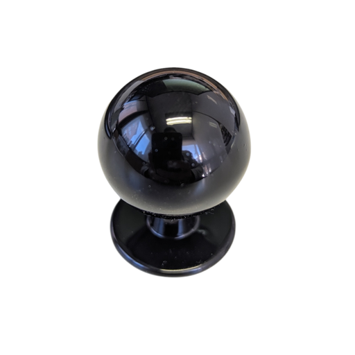 [18711] 60N25 | POMO METAL BOLA 25 MM NEGRO