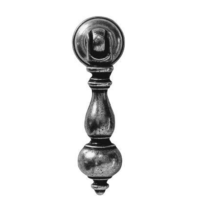 [18542] 25P | TIRADOR METAL 64X20 PLATA