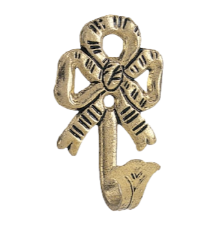 [18785] 26FD | PERCHA LAZO 65MM DORADO